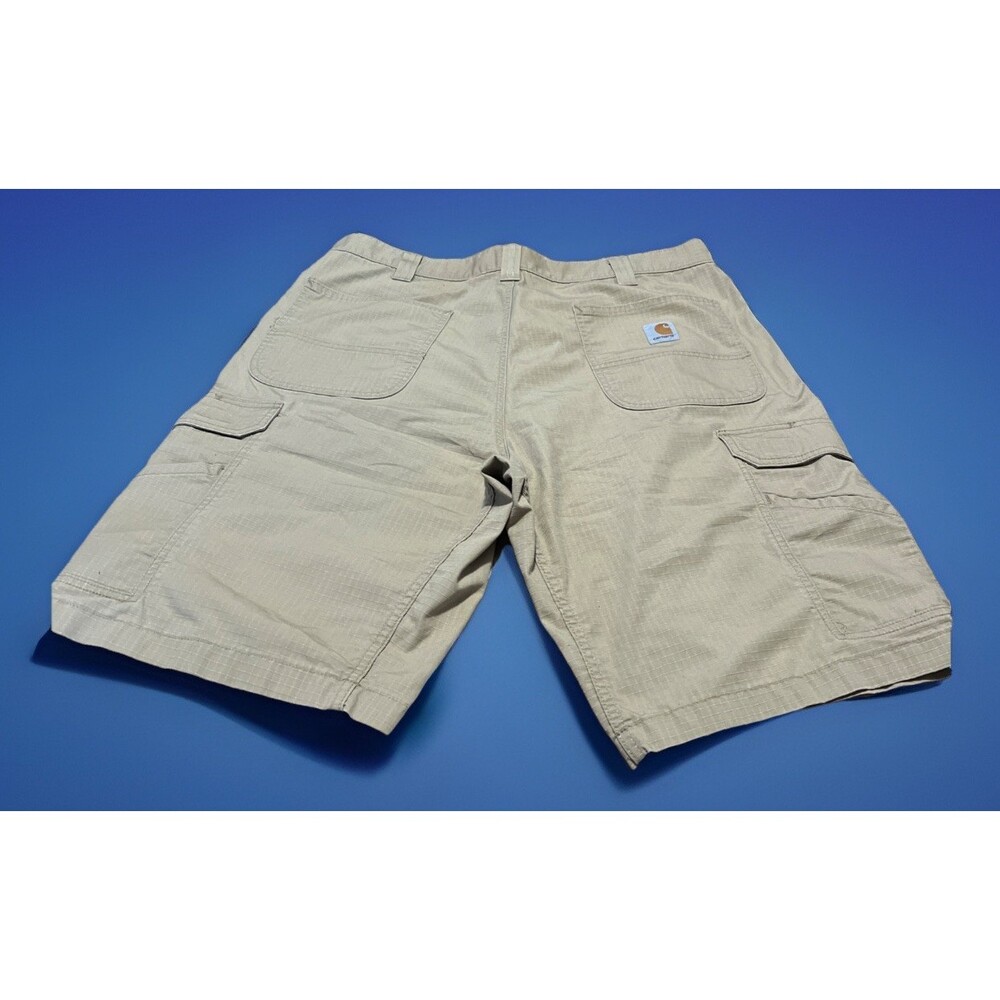 Carhartt Men's SZ 38 Force Broxton Cargo Short Khaki Color - Picture 2 of 8